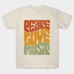 Peace Love Music T-Shirt
